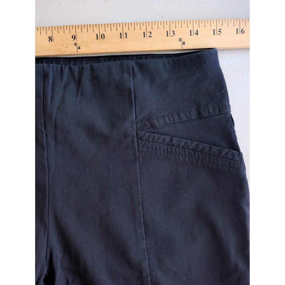 Joe B. by Joe Benbasset Womens Large Black Pull On Slim Leg Stretch Dress Pants
